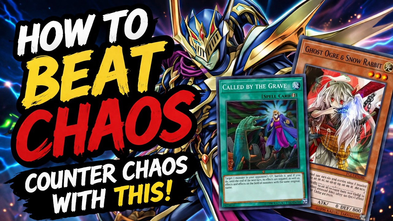 HOW TO COUNTER THE CHAOS DECK ! | Chaos Origins Set 2026 | Yu-Gi