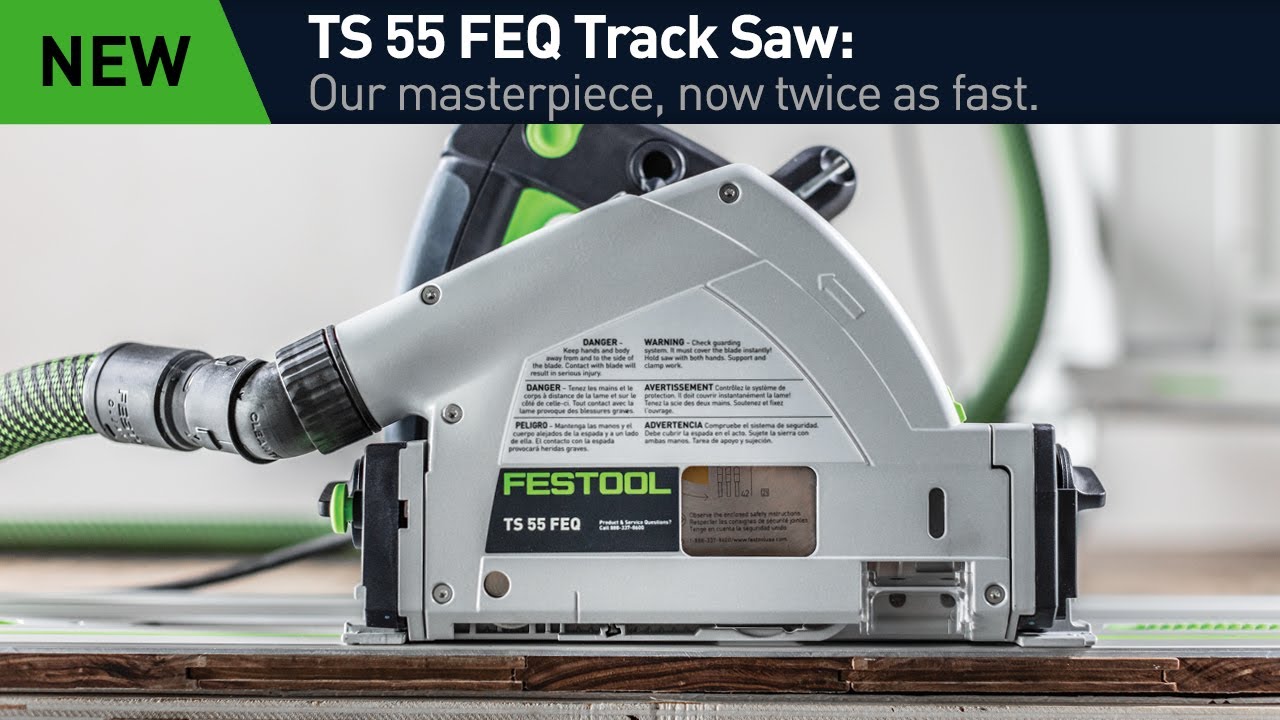 Festool 576708 TS 55 FEQ Plunge Cut Circular Saw in systainer? NO Rail - 1