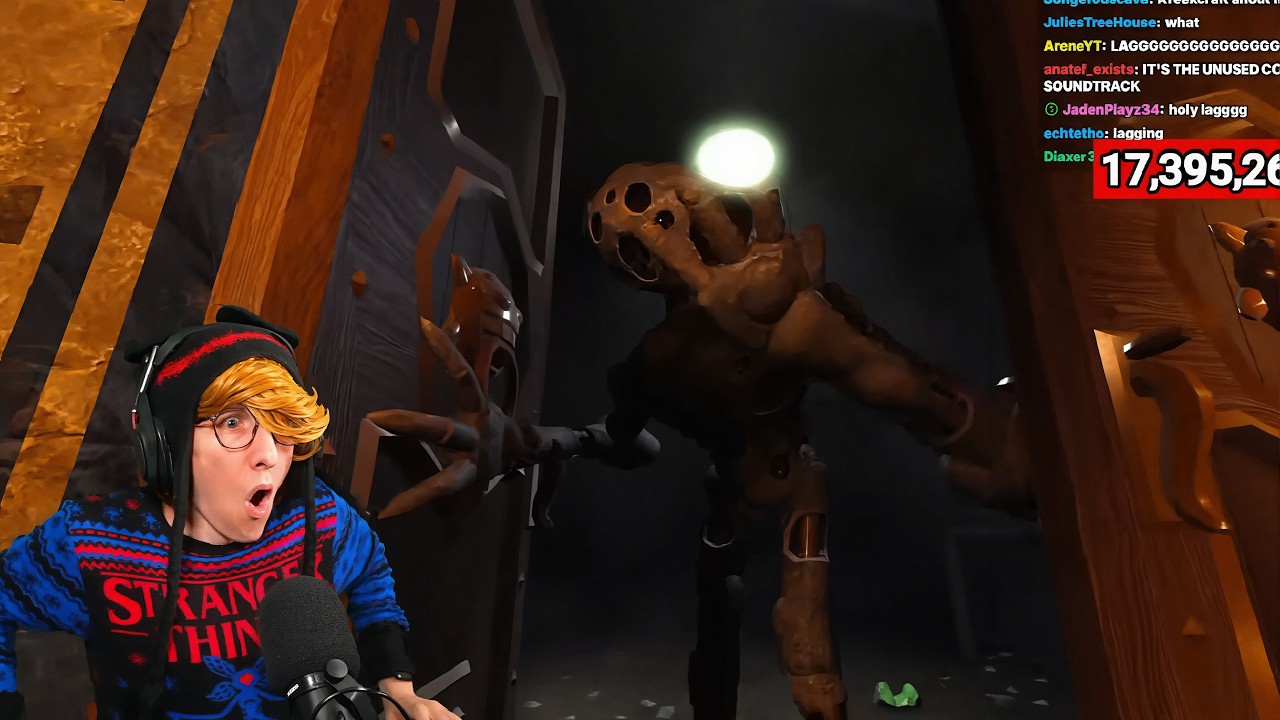 KreekCraft plays Roblox DOORS.. (The Hollow Update)