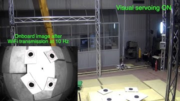 Vision-based autonomous landing of a quadrotor in a GPS-denied environment