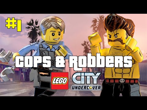 LEGO City Undercover - All 13 Vehicle Robberies Completed. 