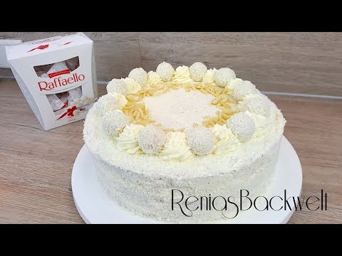 Hier ist ein Rezept für eine Torte aus deinen Lieblings Pralinen - ein saftiger Raffaello Kuchen! Da. 