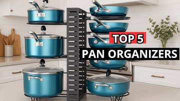 💥Top 5 Best Pan Organizers from Amazon to Declutter Your Kitchen!