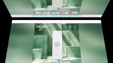 MOES Tuya WiFi/ZigBee Smart PIR Sensor Human Body Infrared Motion Detector Home Security Scene Linka