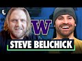 Steve belichick talks patriots years washington huskies  recruiting