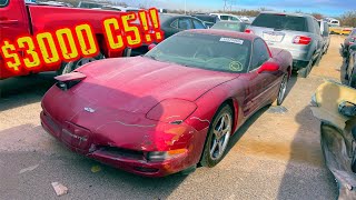 Copart Walk Around 172021 + $3K C5 Corvette!!