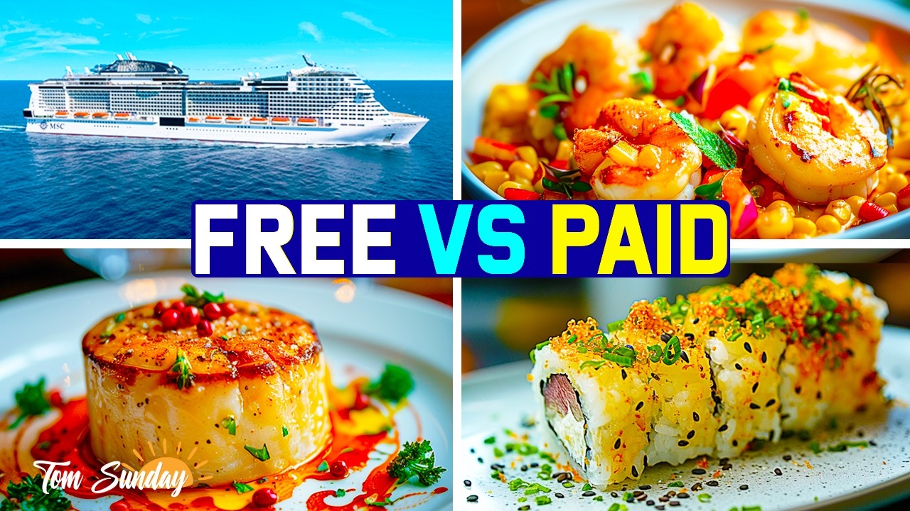 What Food Is Really Like on MSC Meraviglia | Full Dining Guide