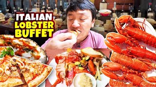 ALL YOU CAN EAT Italian LOBSTER & STEAK Brunch Buffet with JAPANESE WAGYU Lasagna