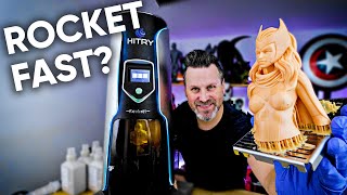 Is this the Fastest Resin 3D Printer? Hitry Rocket 1 Resin 3D Printer Initial Look