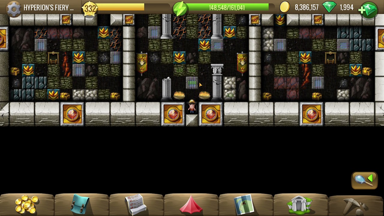 Hyperion's Fiery Temple | Side Story Atlantis | Diggy's Adventure