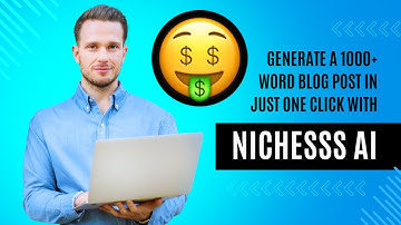 Generate a 1000+ word blog post in just one click with Nichesss Ai | Md Asifur Rahman