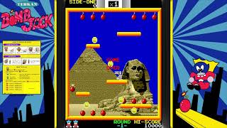 Bomb Jack Arcade - Attract Mode @RetroNick