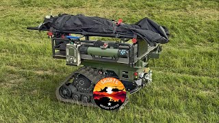 Fast, Agile, Electric – MedEvac Ziesel UGV