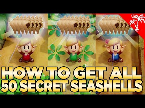 How to Get all 50 Secret Seashells in Link's Awakening Switch