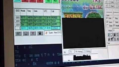 SSTV slow scan television with PMSDR