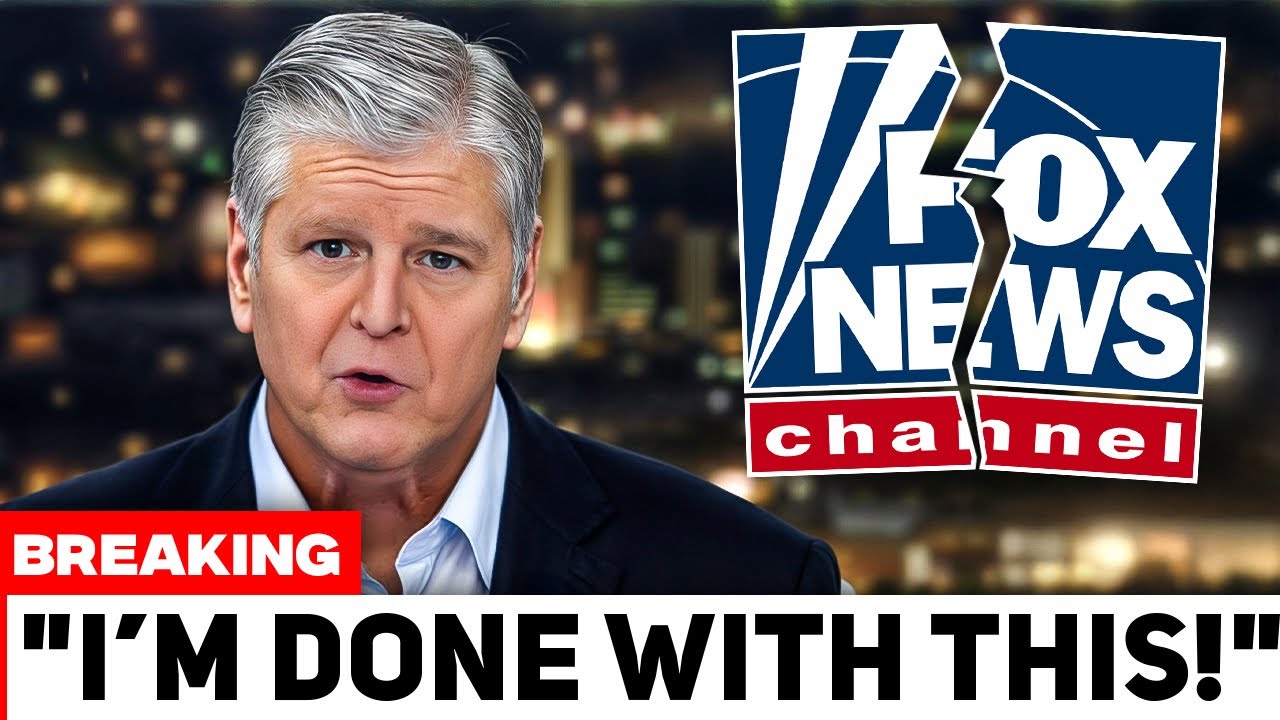Fox News in CRISIS: Sean Hannity’s Sudden Exit Shocks Everyone! - YouTube