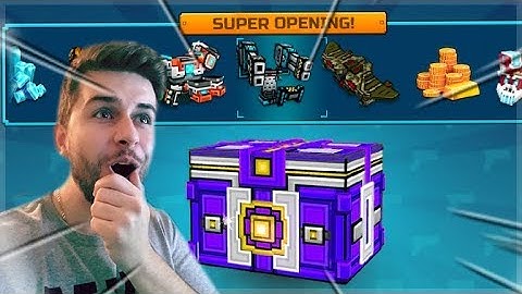 5,000 KEYS TO SPEND! EPIC BATTLE ROYALE SUPER CHEST CRATE OPENING! DID WE GET LUCKY | Pixel Gun 3D