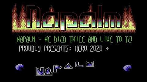 (US ) Napalm Intro 2 ! Commodore 64 (C64)
