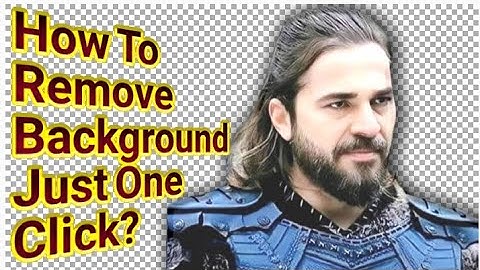 How To Remove Background Just One Click? || Erase Background in 5 Seconds || Secret Trick 😱