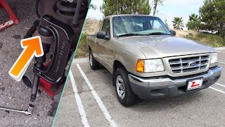 How to change ball joints on a Ford Ranger