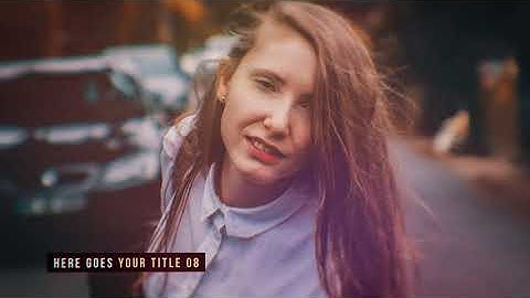 Glitch Parallax Slideshow » free after effects templates » after effects intro template