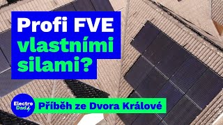 Profi instalace střešní fotovoltaiky vlastními silami? | Ze Dvora Králové | Electro Dad # 386