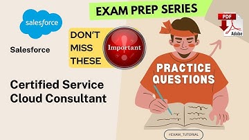 Certified Service Cloud Consultant Exam Tutorial🔥IMPORTANT TOPICS🔥| Salesforce Certified Service