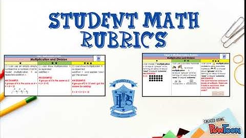 Intro math rubric FINAL