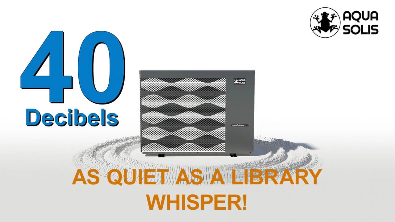 Aqua Solis AQS Series Inverter Plus TurboSilence Quiet Pool Heat Pump