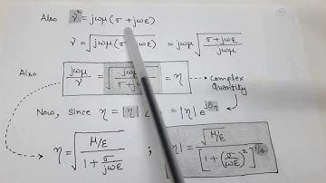 4.5 INTRINSIC  IMPEDANCE (Relation between time varying fields in EM wave) for I.E.S./G.A.T.E