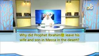 Video: Why did Abraham leave Hagar, his wife and Son in the desert? - Assim Al-Hakeem