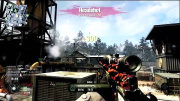 Black Ops - *FIRST* No Scope Headshot Across Radiation?