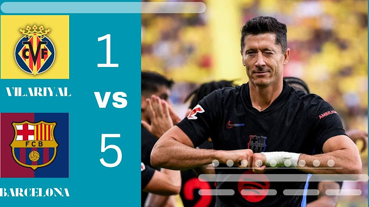 Villarreal 1-5 Barcelona new Football Highlights laliga 2024/25