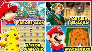 Los 10 Niveles MÁS ODIADOS en Juegos de Nintendo