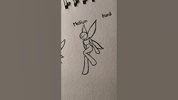 how to draw a stickman fairy Tutorial✏️ #drawing #tutorial #howtodraw #sketch #art #stickman #fyp