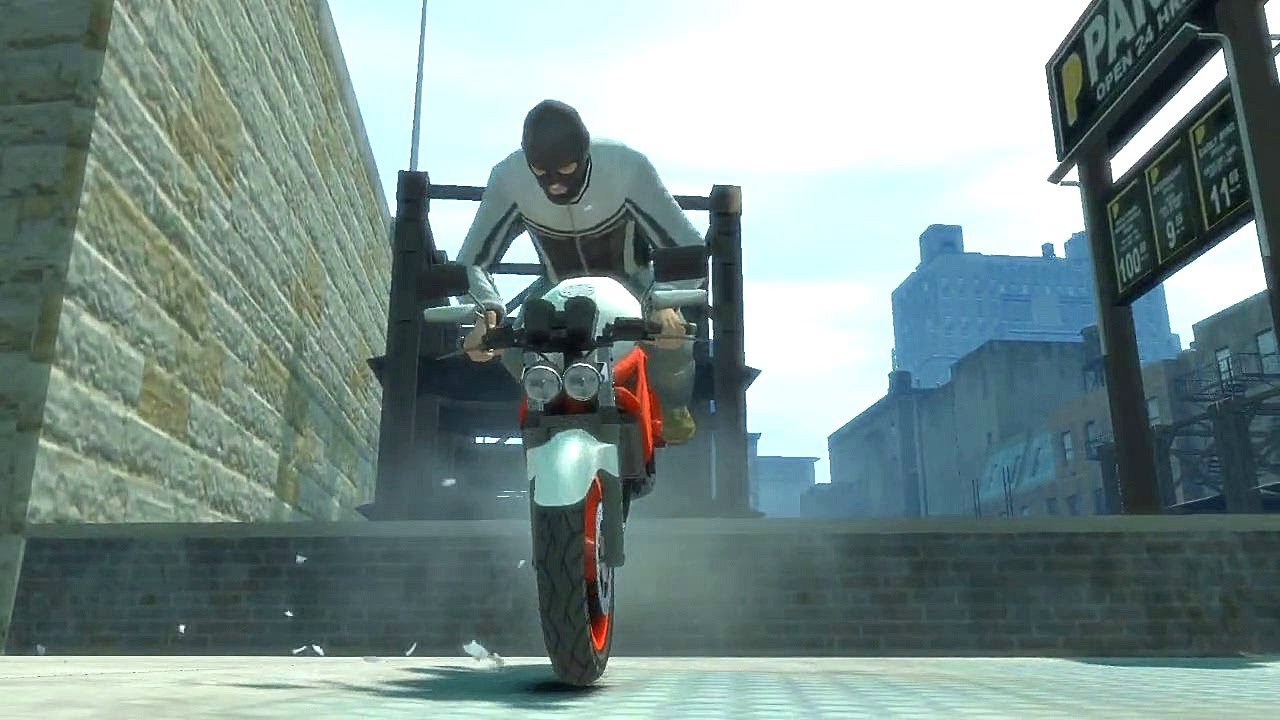 GTA 4 - AMAZING Bike Stunts
