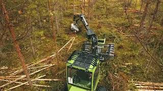 Jarcrac Magnapro Dual in forest thinning