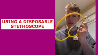 Disposable Stethoscopes?!