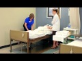 Cna skill making an occupied bed  changing linens