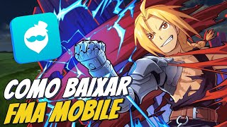TUTORIAL | COMO BAIXAR O FULLMETAL ALCHEMIST MOBILE? screenshot 4