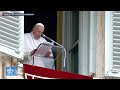 Pope Francis leads Angelus after Mass for Filipinos