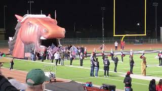 Shallowater mustangs entrance pt 2 of 2022 (1st round playoffs)