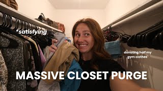 2024 closet clean out - it was much needed & sharing some encouragement for you to do the same