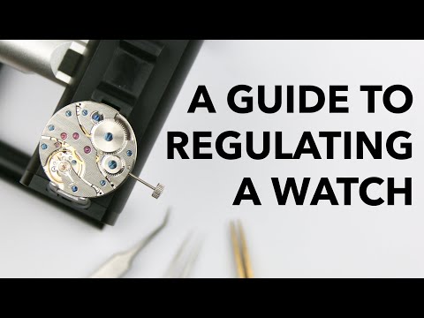 REGULATING A WATCH ON THE TIMEGRAPHER - A Guide To Better Accuracy