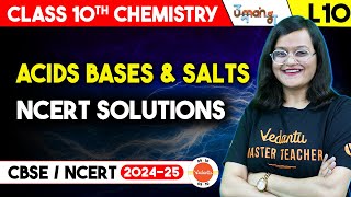 Acids Bases and Salts Class 10 | NCERT Solutions | Class 10 Science Chapter 2 | UMANG