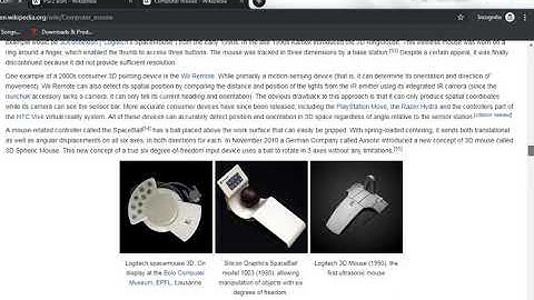 Computer Mouse PS2 USB Serial