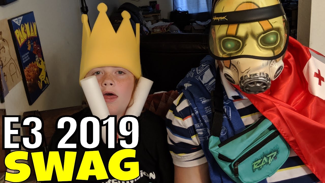 E3 2019 SWAG Pickups YouTube