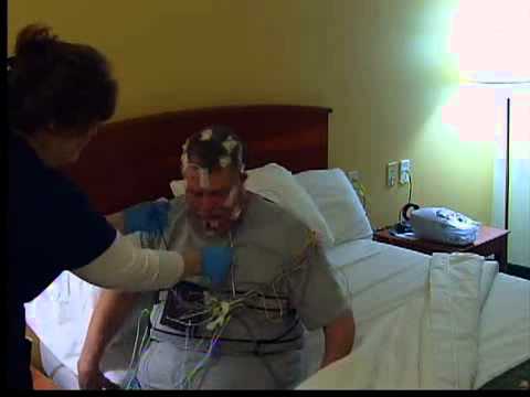 Sleep disorders studied in hotel sleep center