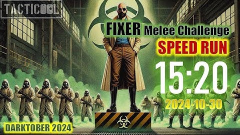 TACTICOOL - DARKTOBER 2024 Descent Mode Melee Challenge Speed Run (15:20)