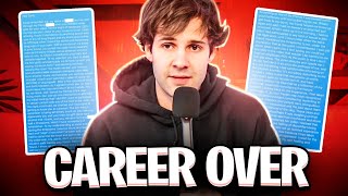 David Dobrik's Career Is OVER!!!  **shocking proof**